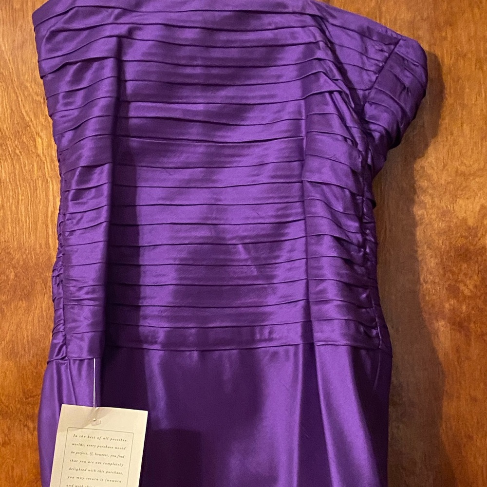 Satin Evening Dress